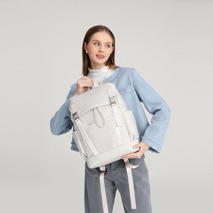white school backpack for daily lifestyle use 02