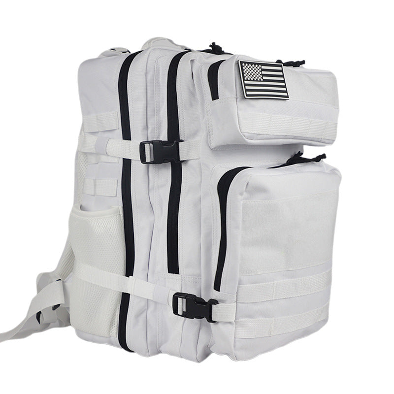 white tactical backpack custom color option